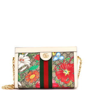 Gucci Ophidia Chain Shoulder Bag Flora #239064G15B